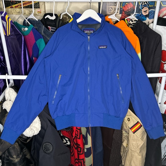 Patagonia Blue lightweight Bomber Jacket size Small